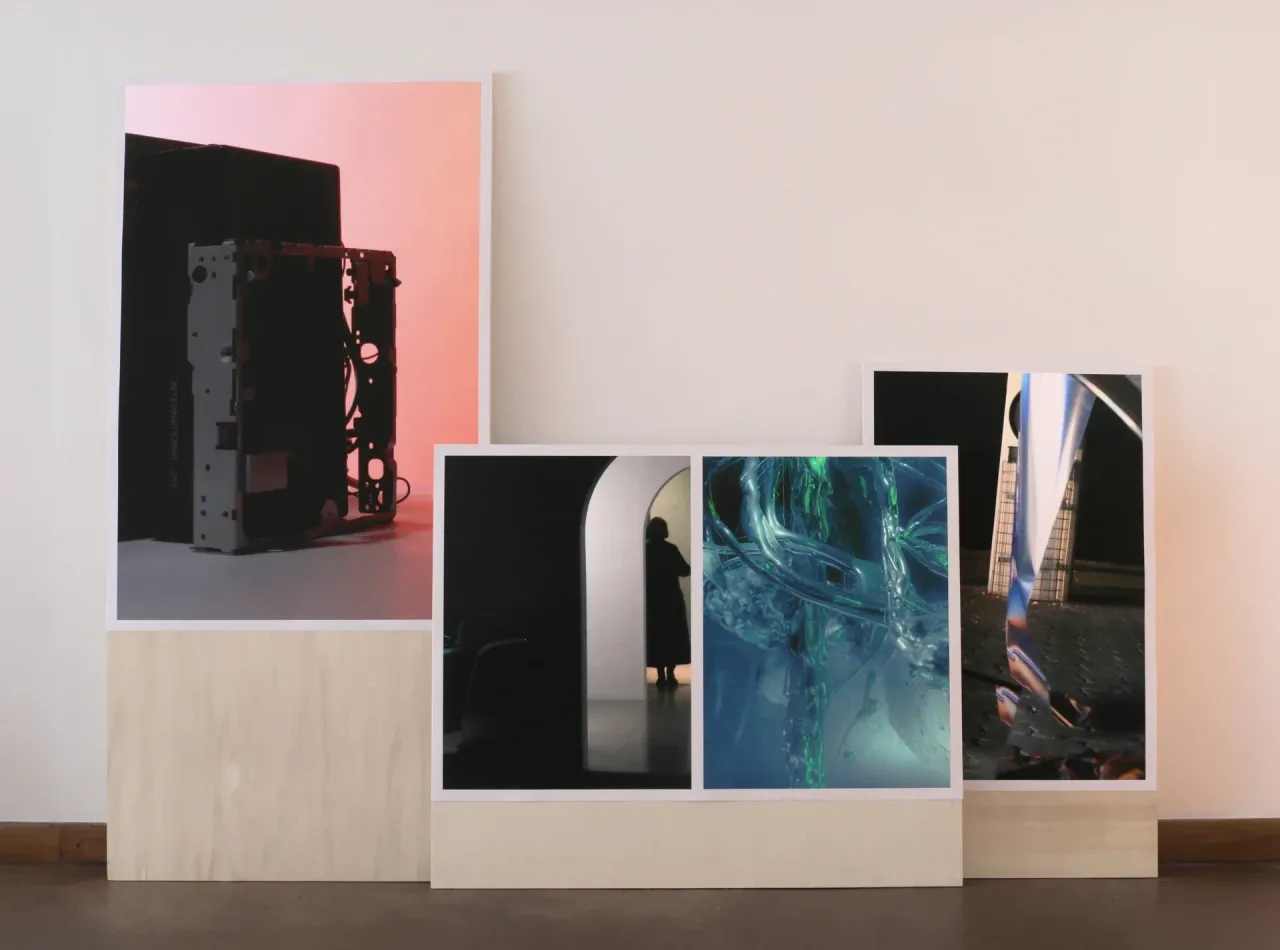 SCENOGRAPHY FOR EXHIBITION AGGLOMÉRAT, GALLERY NEUF, NANCY WITH MICKAËL BOURGUER, MAËVA CALVET, MAËLLE COTTET & ORIANE PERNY MÉZIÈRE, 2024