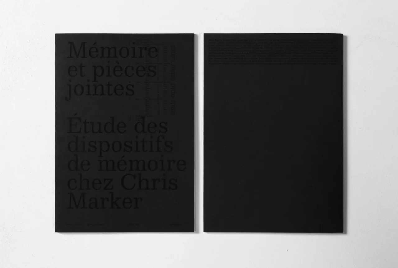 BOOK DESIGN FOR DNSEP ESSAY DIRECTED BY CATHERINE GUIRAL, 2024