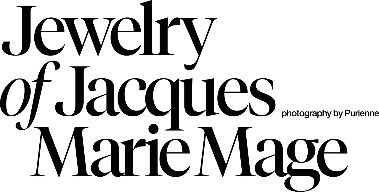 JEWELRY CAMPAIGN FOR JACQUES MARIE MAGE, 2025